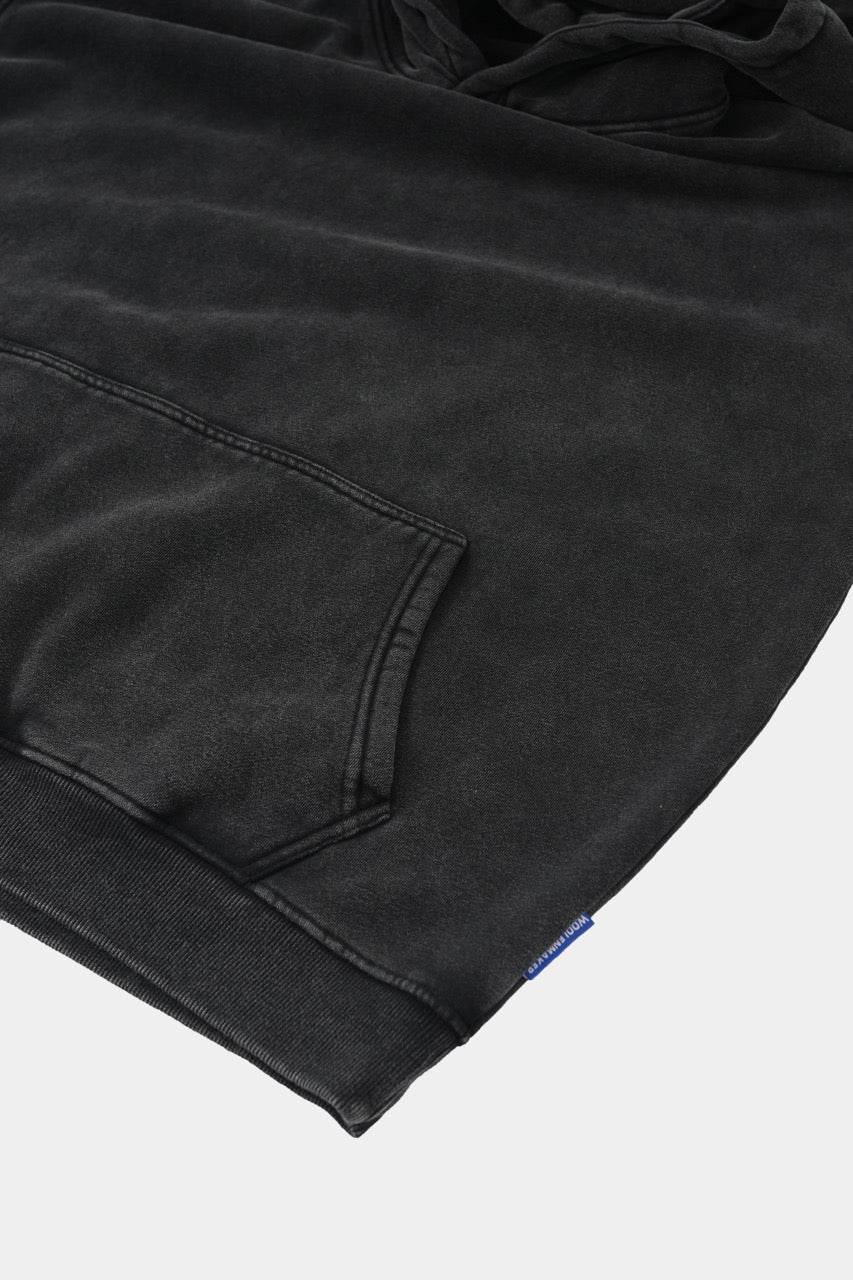 Basic vintage hoodie Black - Image 11