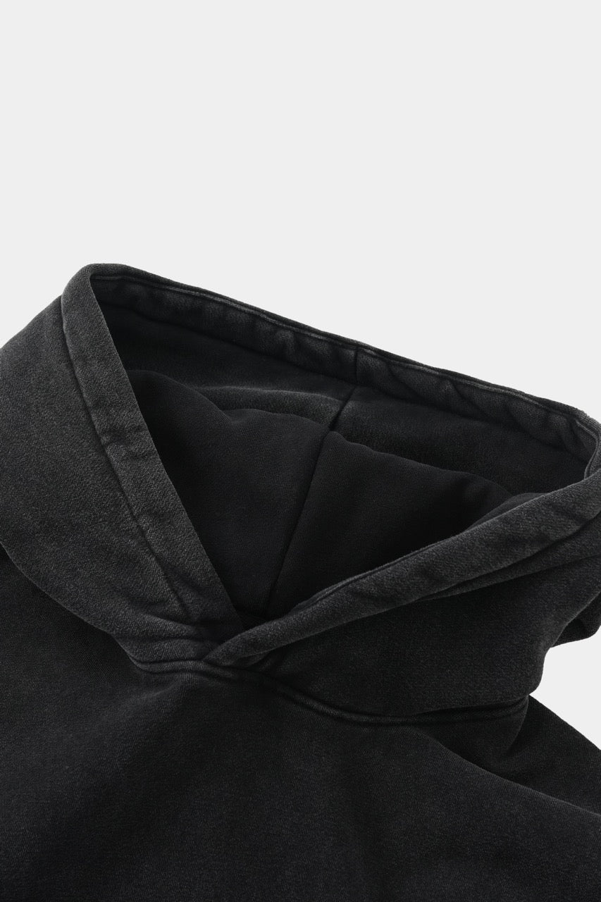 Basic vintage hoodie Black - Image 6