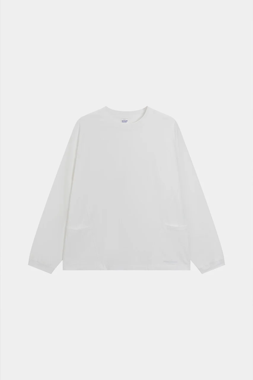 Cotton Sweatshirt White - Image 15