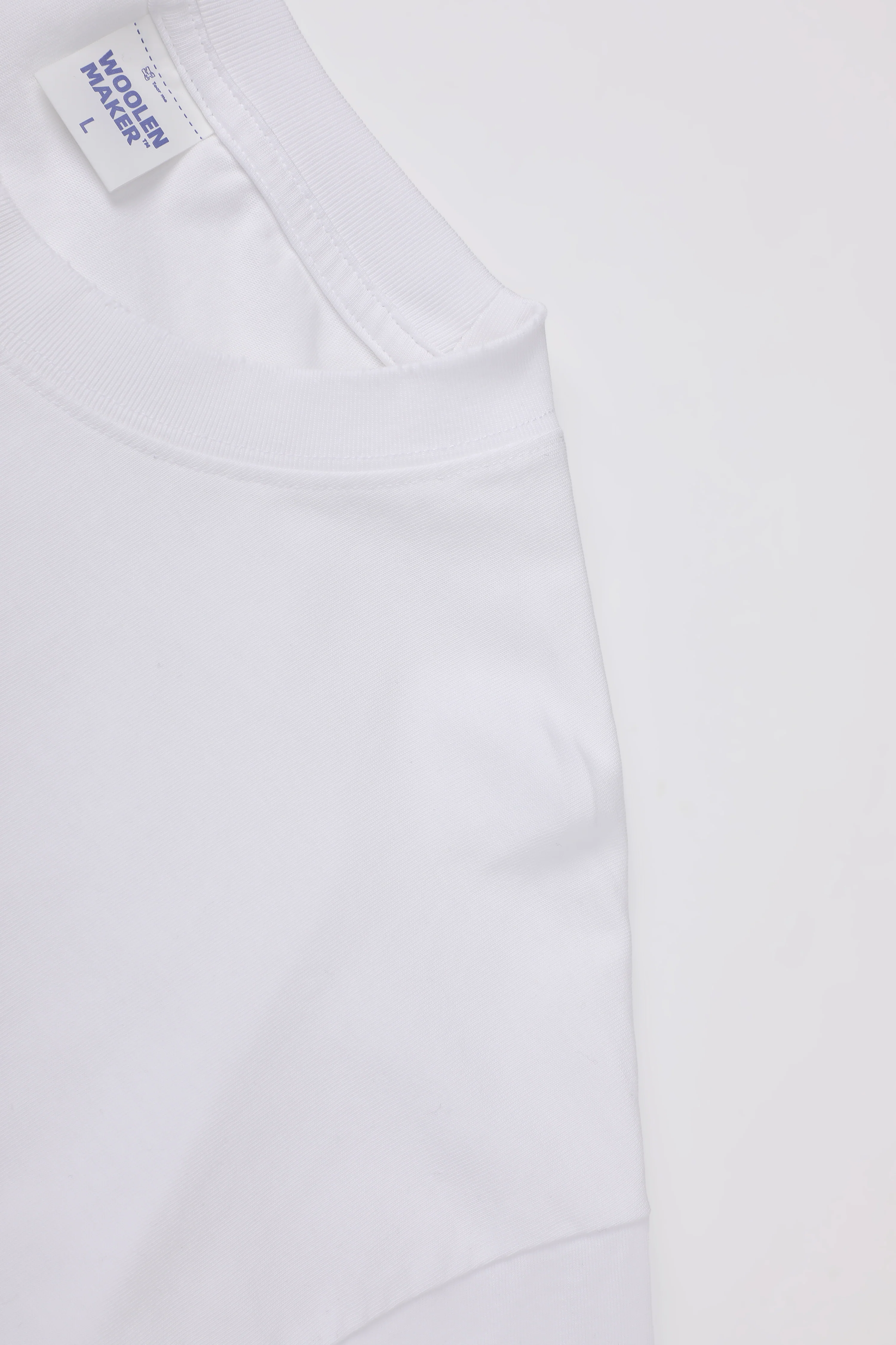 Cotton Sweatshirt White - Image 8