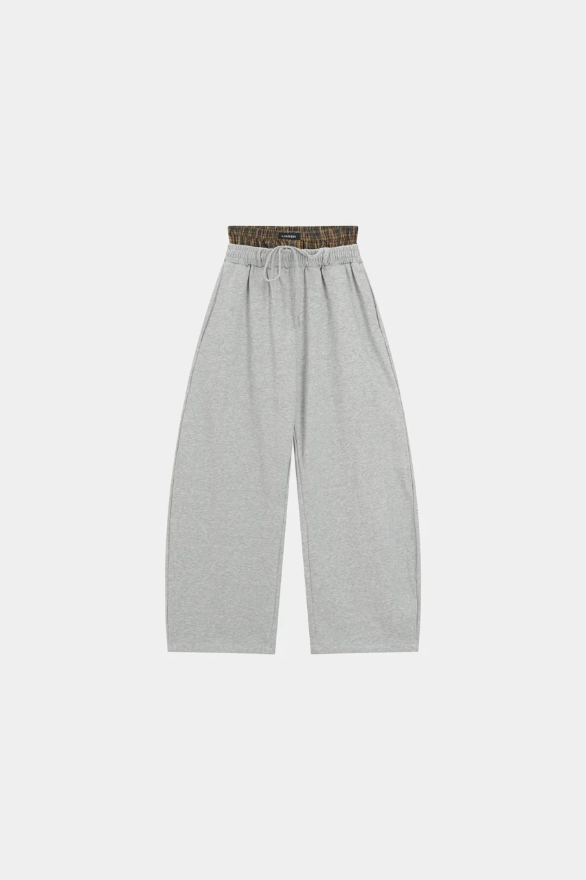 Double-Waist sweatpants Black - Image 12