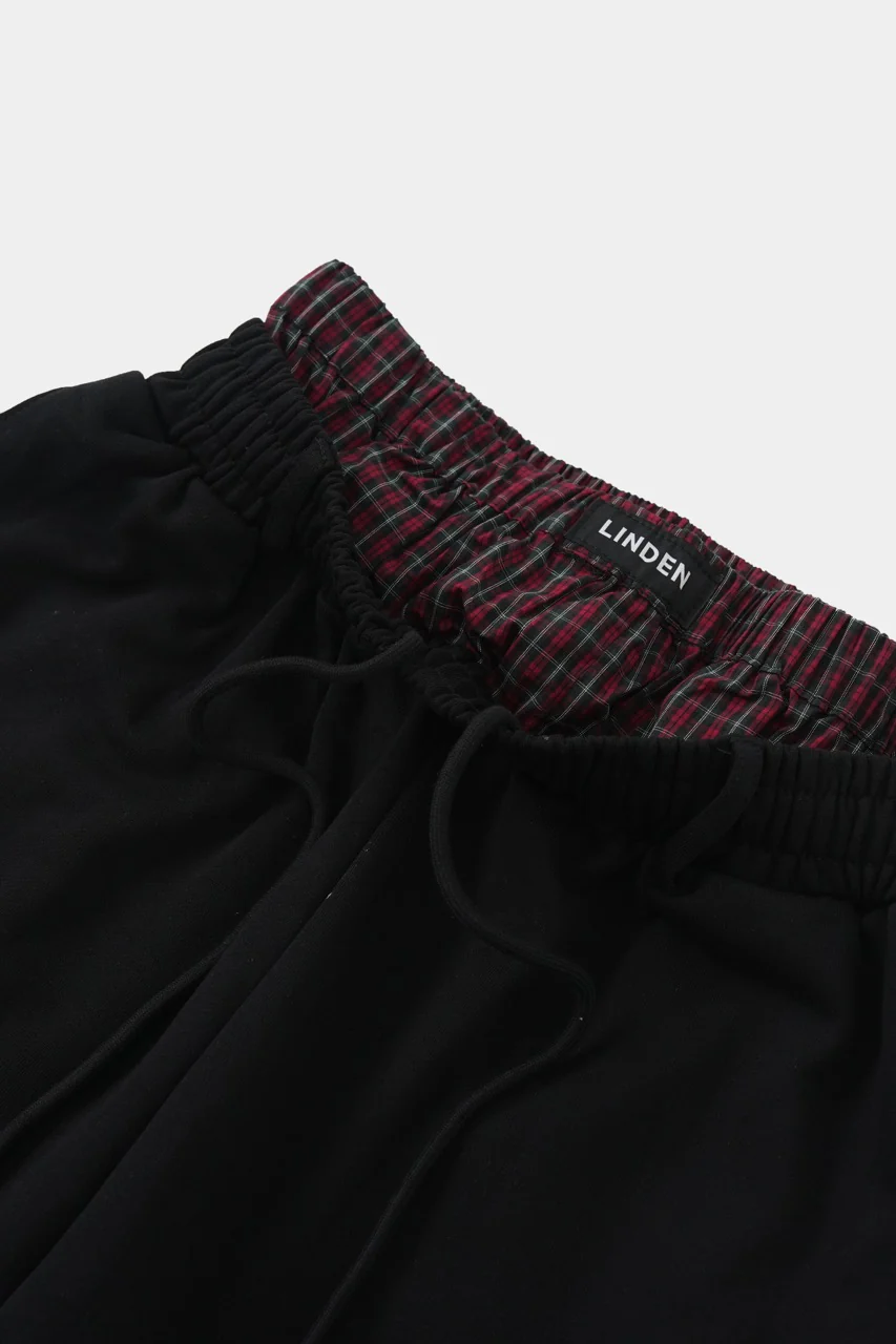 Double-Waist sweatpants Black - Image 5