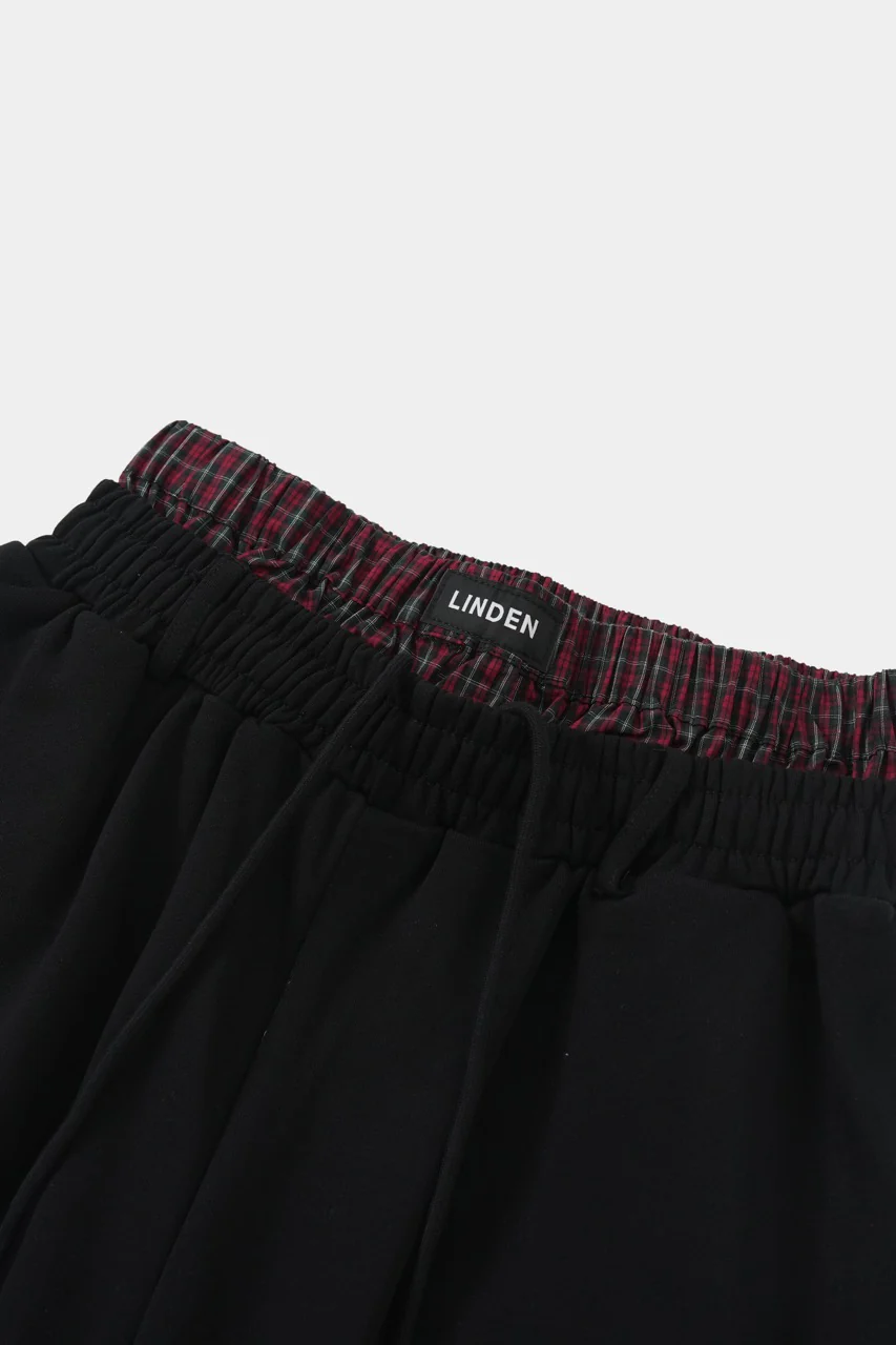 Double-Waist sweatpants Black - Image 6