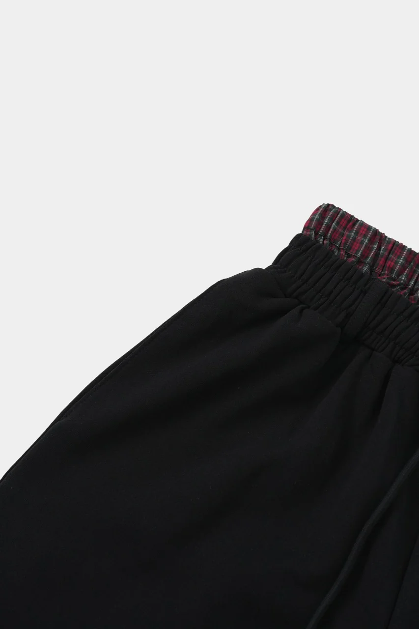 Double-Waist sweatpants Black - Image 8