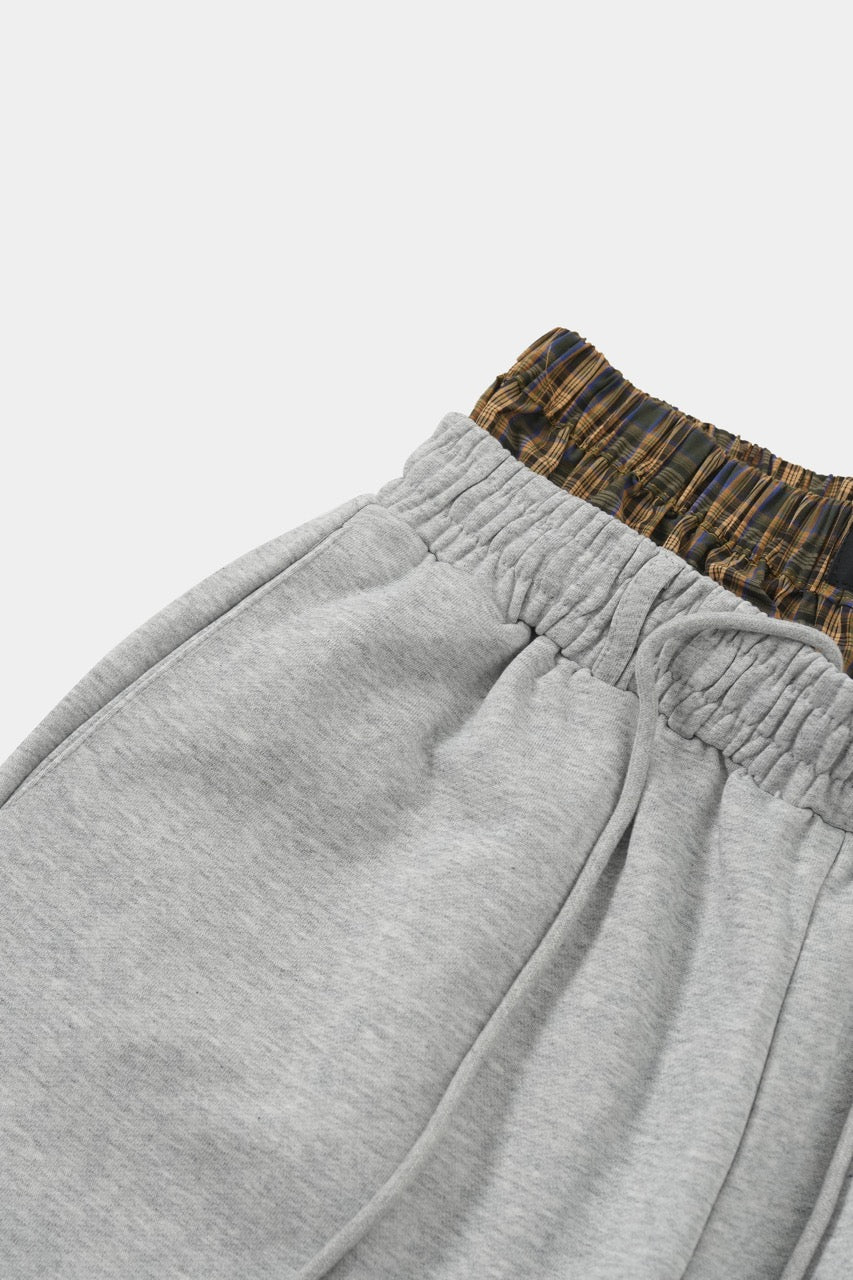 Double-Waist sweatpants Grey - Image 8