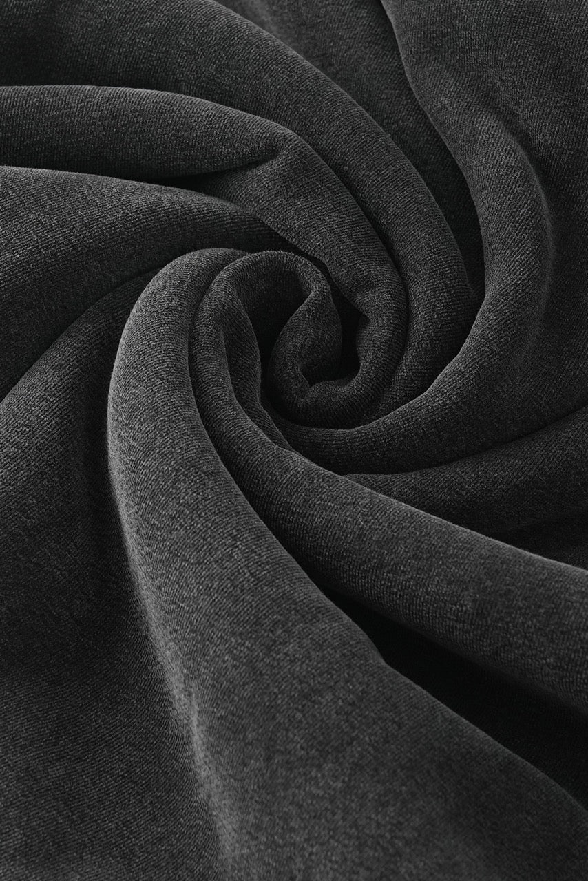 DOWNTOWN Washed Hoodie Black - Image 11