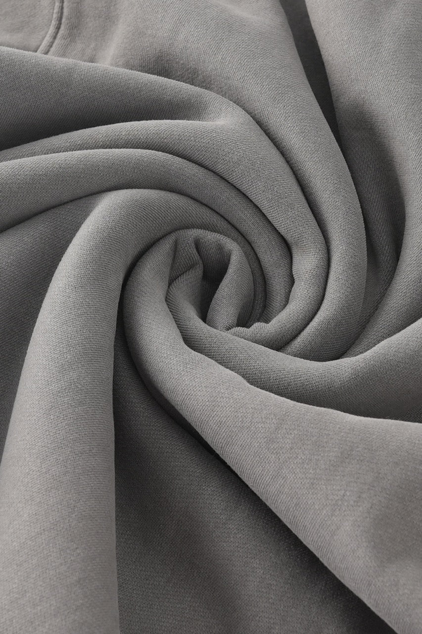 DOWNTOWN Washed Hoodie Grey - Image 10