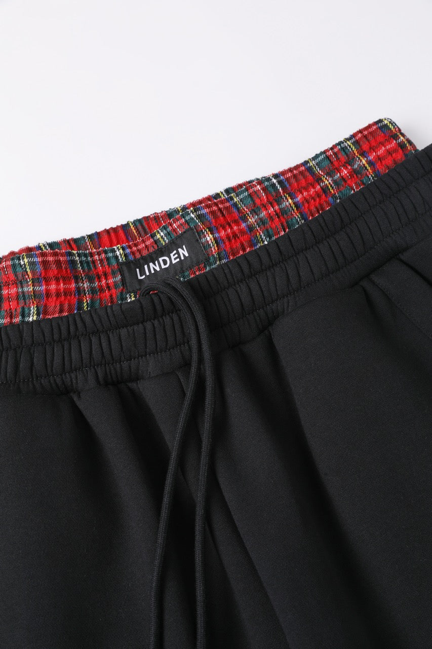 LINDEN Boxer Sweatpants Black - Image 9