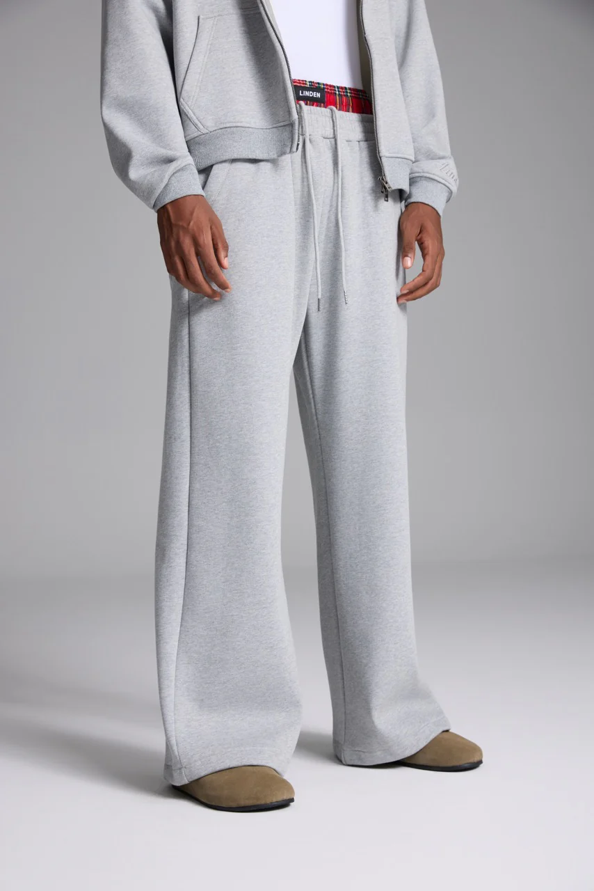 LINDEN Boxer Sweatpants Grey - Image 5