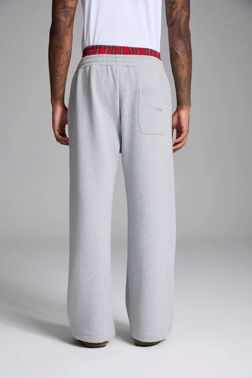LINDEN Boxer Sweatpants Grey - Image 6