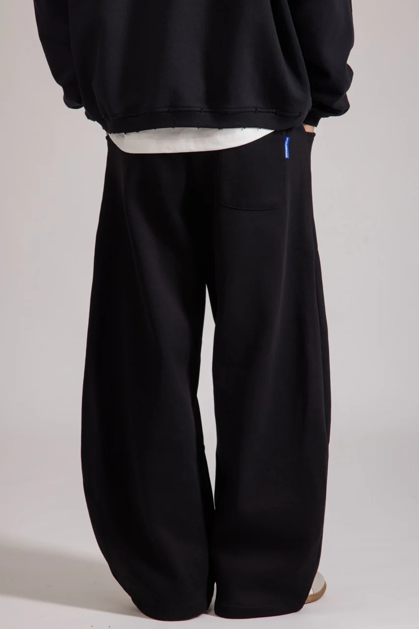 LINDEN Scimitar Sweatpants Black - Image 5