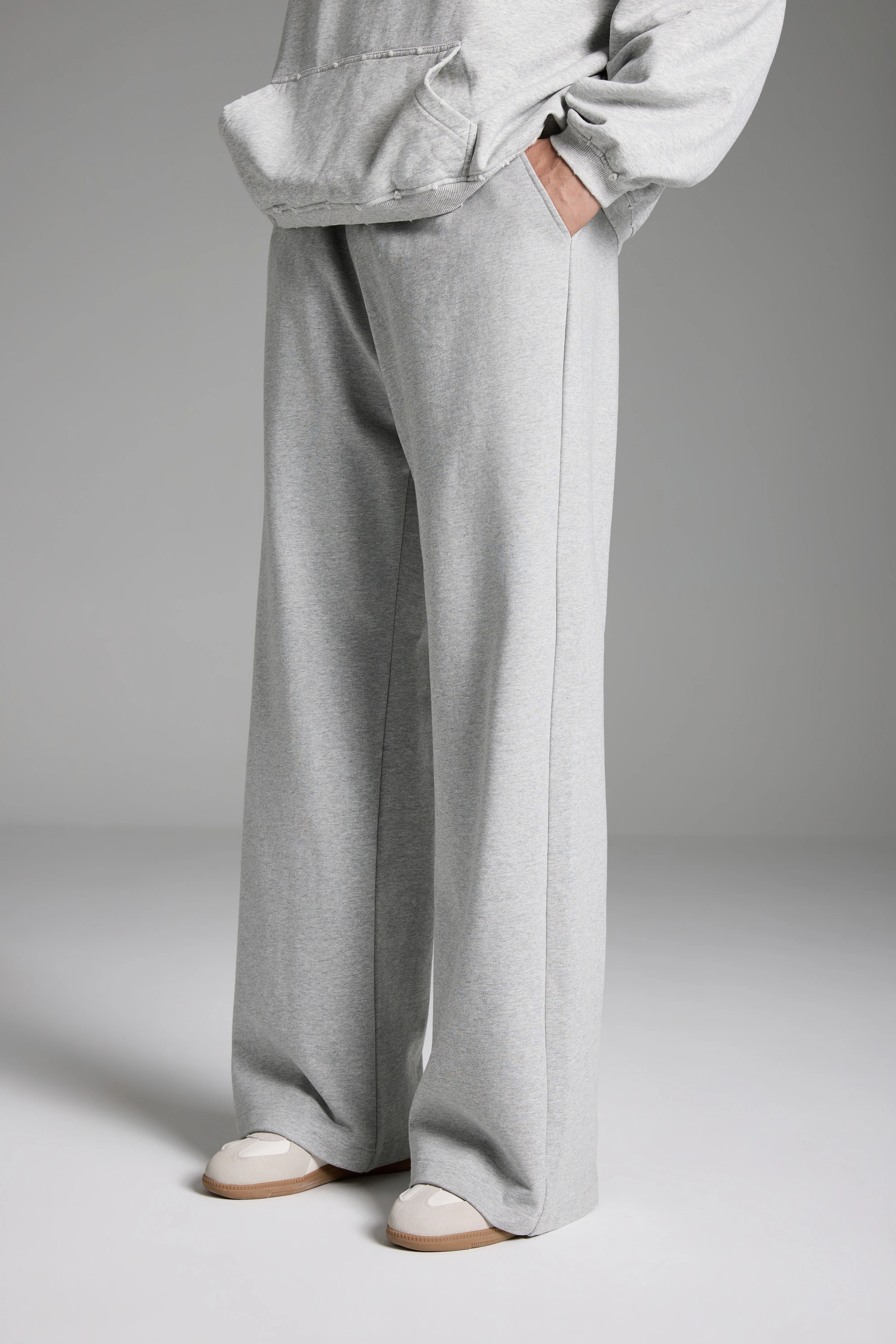 LINDEN Straight Sweatpants Grey - Image 5