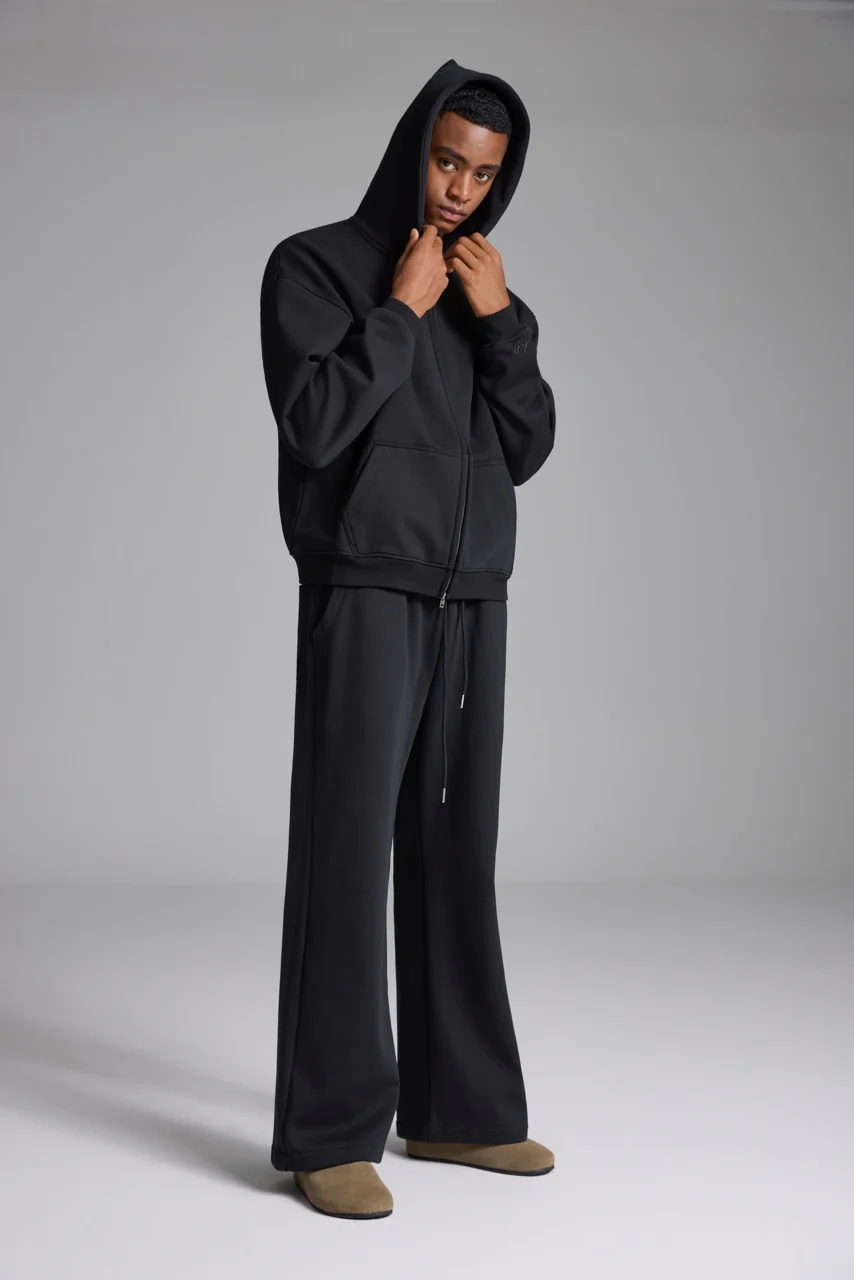 LINDEN Zip Jacket Black - Image 5