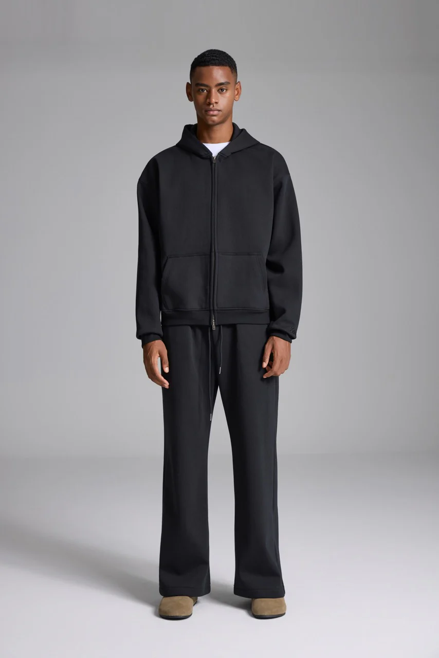 LINDEN Zip Jacket Black - Image 6