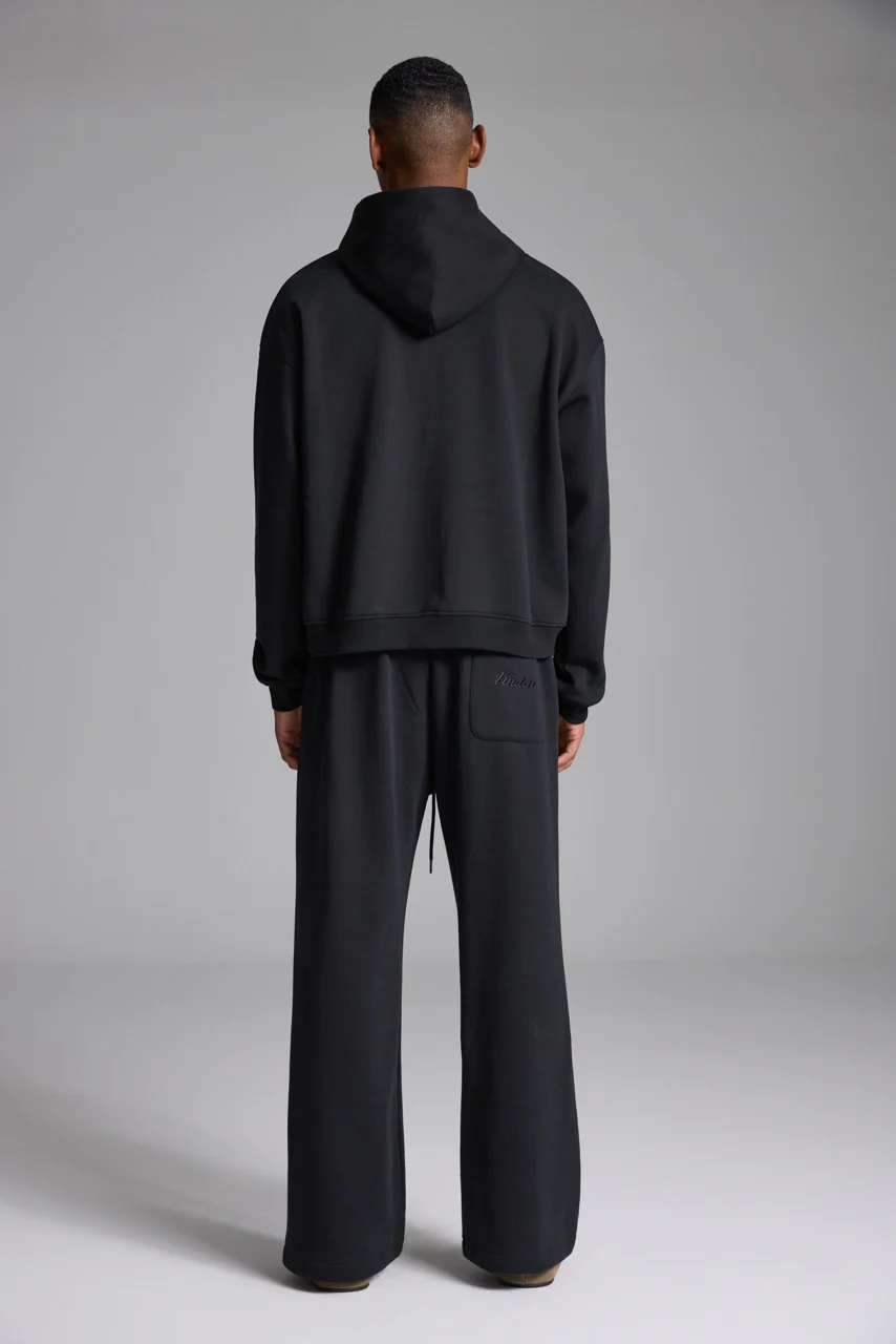 LINDEN Zip Jacket Black - Image 7