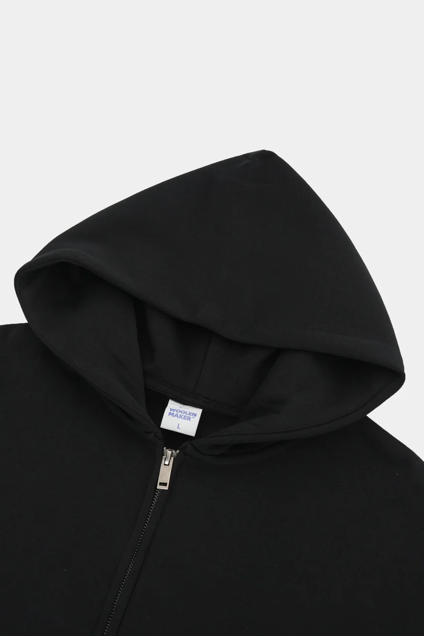 LINDEN Zip Jacket Black - Image 8