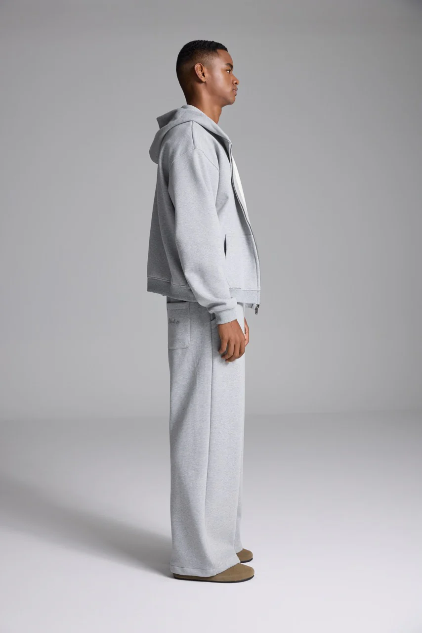 LINDEN Zip Jacket Grey - Image 4